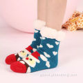 Ladies Slipper Socks Thermal Lounge Fleece Lined Cozy Slipper Socks Factory